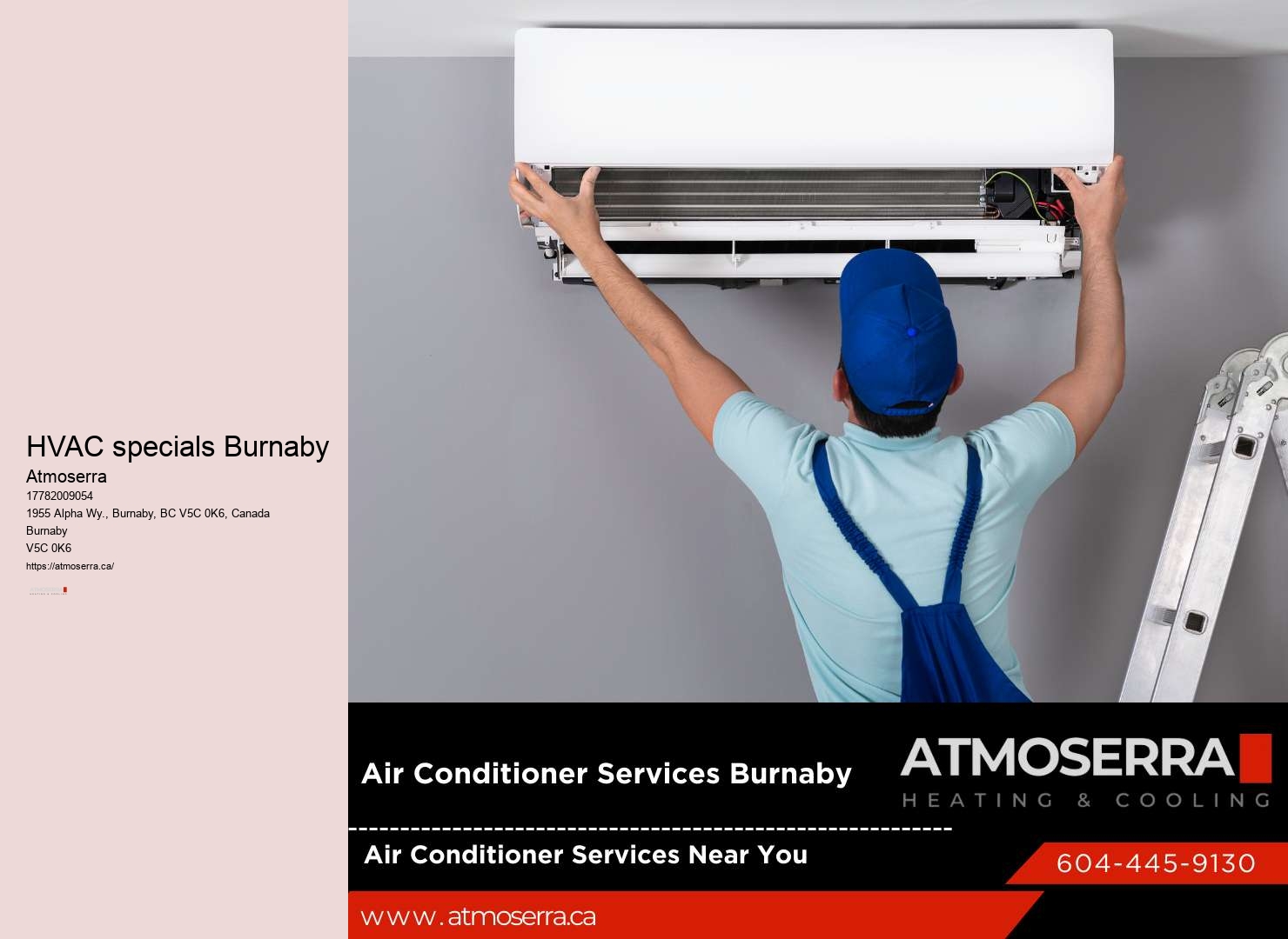 Customized HVAC solutions Burnaby