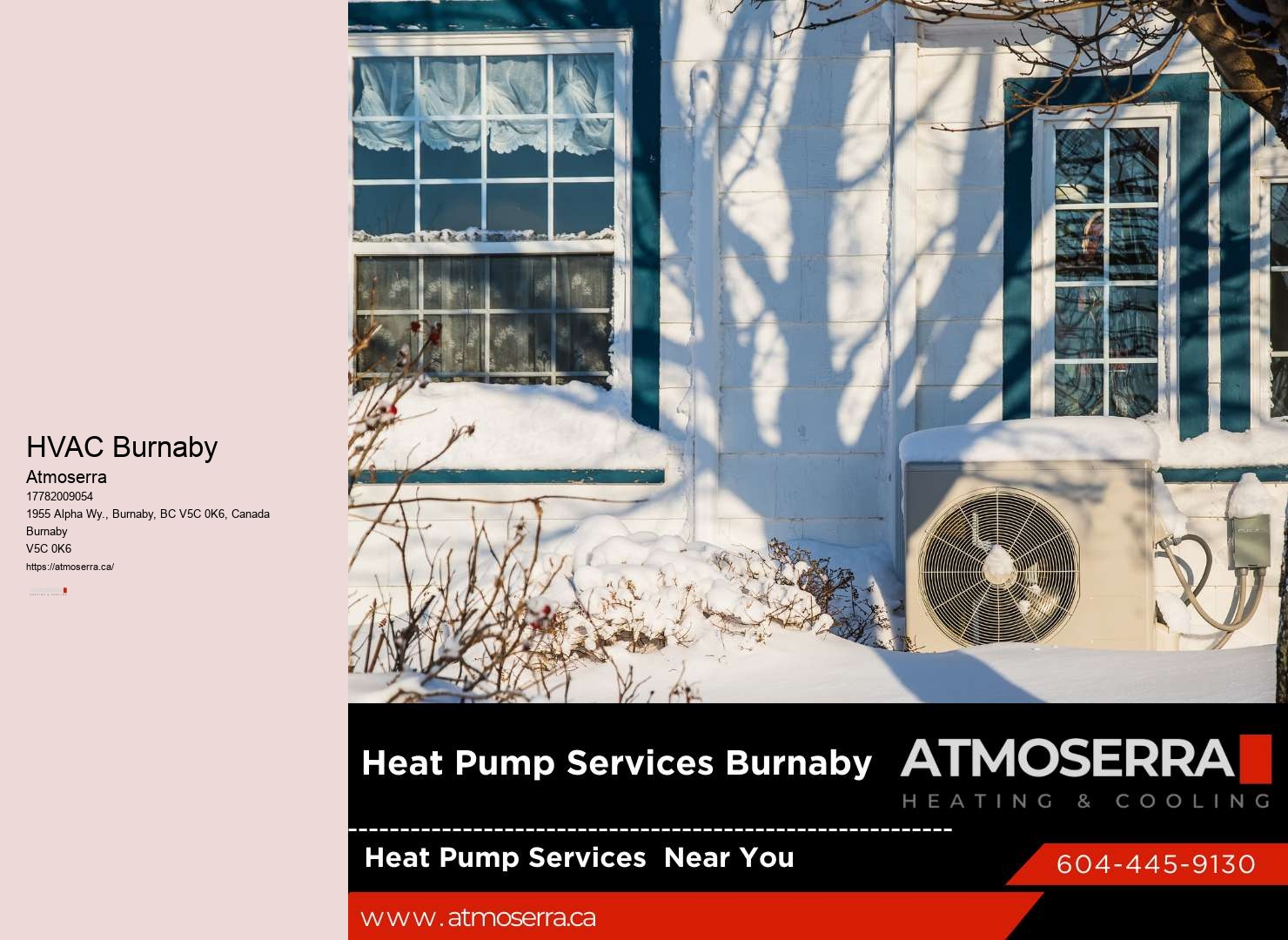 Quality heating and cooling repair services Burnaby