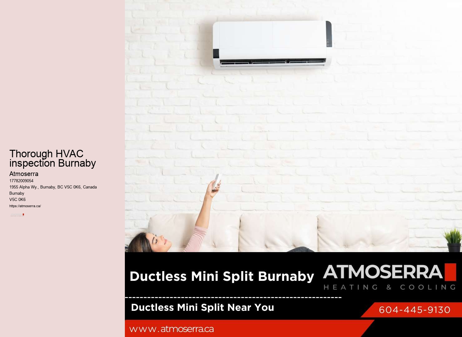 HVAC system diagnostics Burnaby