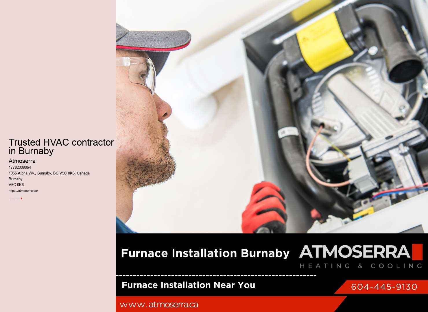 Reliable heating and cooling services Burnaby