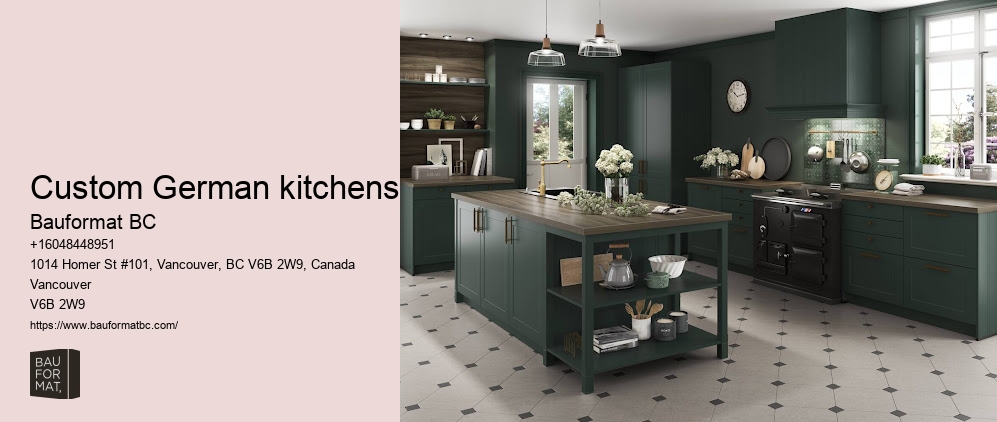 German precision kitchen cabinet installers Vancouver