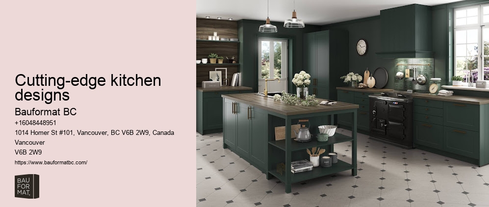Modern kitchen cabinets Vancouver