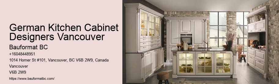 German Kitchen Cabinets Vancouver