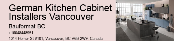 German Kitchen Cabinets Vancouver Offers