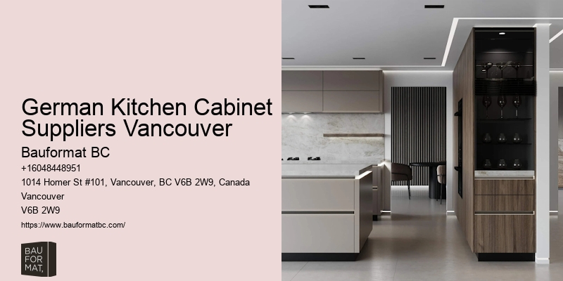 Vancouver's contemporary kitchen cabinetry