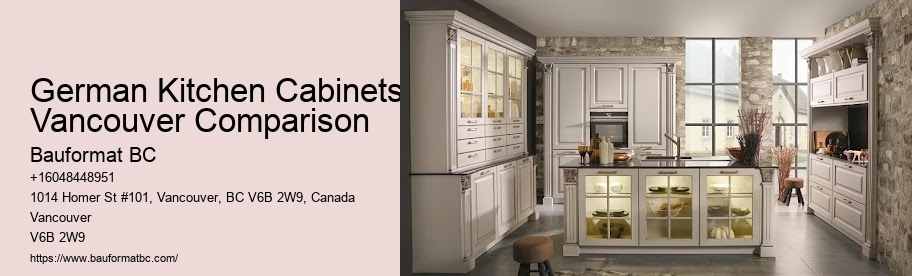 Vancouver's premier kitchen cabinet designers