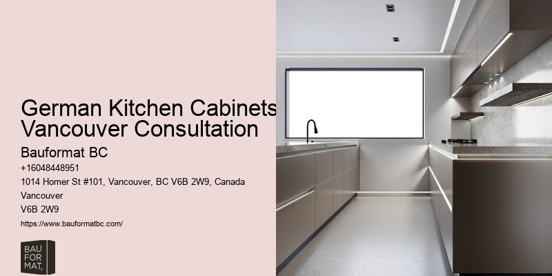 Vancouver's contemporary kitchen cabinet specialists