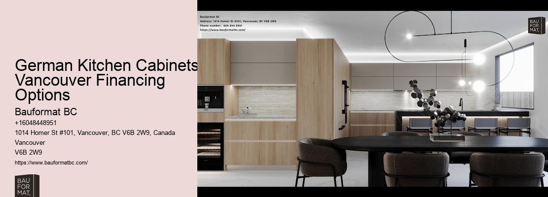 Vancouver's innovative German kitchen cabinets