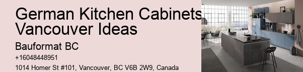 Chic kitchen cabinets Vancouver