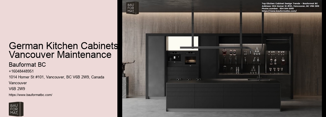 German precision kitchen cabinetry Vancouver