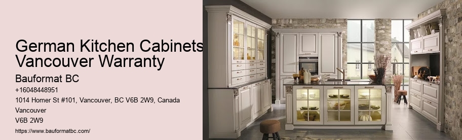 Vancouver's leading kitchen cabinet makers