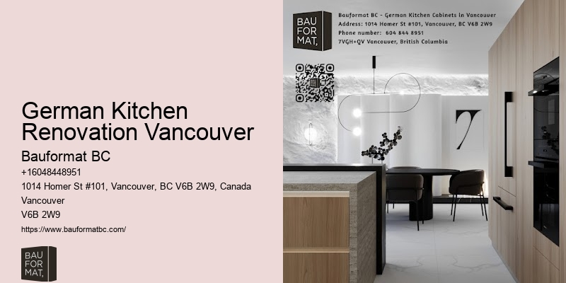 Vancouver's innovative German kitchen cabinets