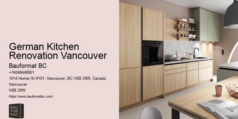 German Kitchen Cabinets Vancouver Space-saving