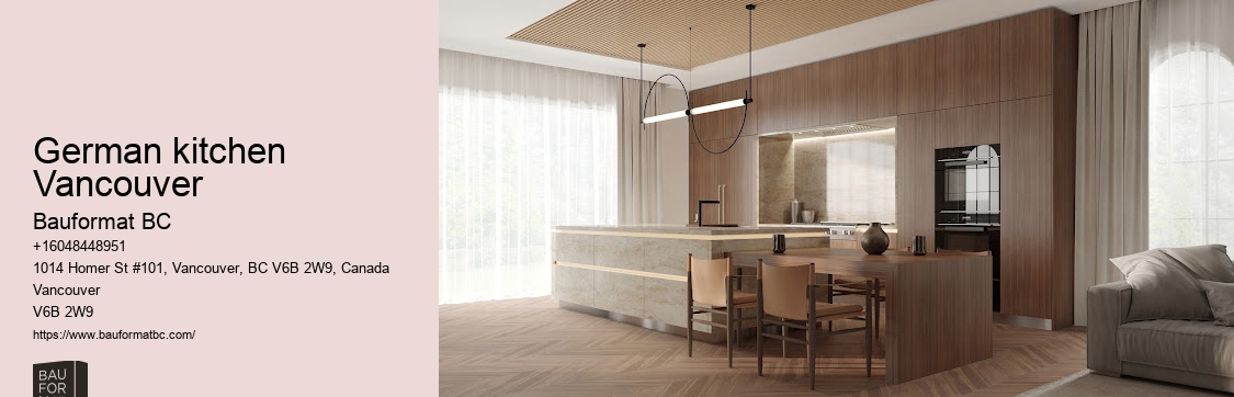 Vancouver's upscale German kitchen cabinet makers