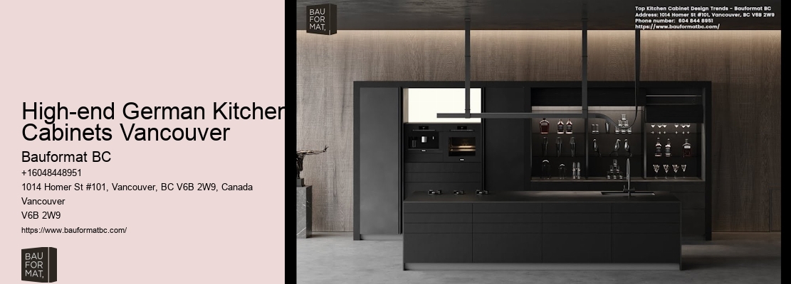 German kitchen cabinets in Vancouver
