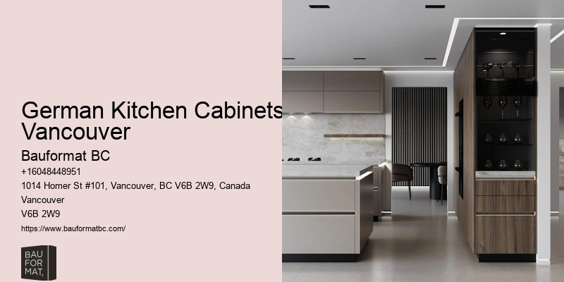 High-quality German Kitchen Cabinets Vancouver