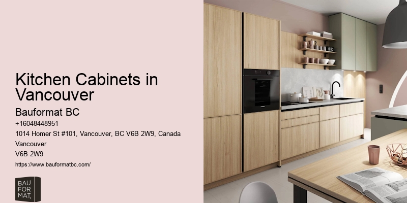 Innovative kitchen cabinets Vancouver