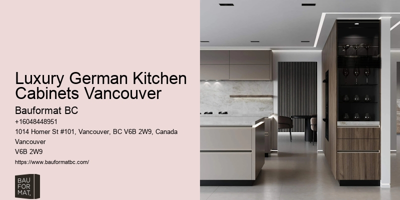 German Kitchen Cabinets Vancouver Storage Solutions