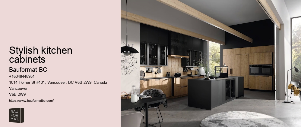 Vancouver's innovative kitchen cabinetry