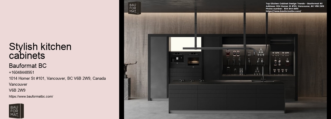 Efficient kitchen organization