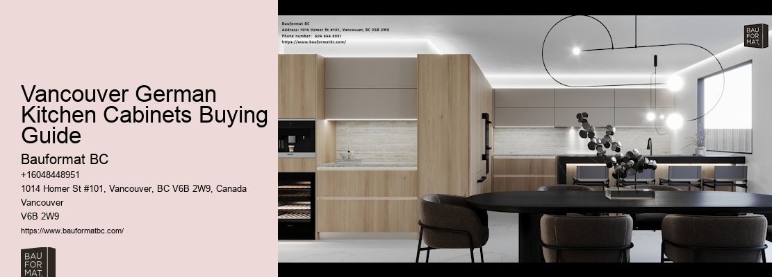 Precision German kitchens