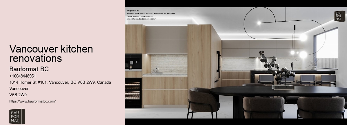 German-inspired kitchen cabinetry Vancouver