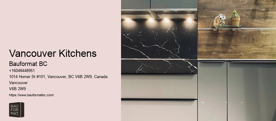 German Kitchen Cabinets Vancouver Ergonomics