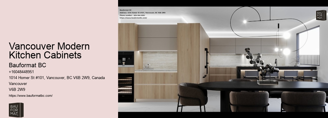 German-made kitchen cabinet installers Vancouver