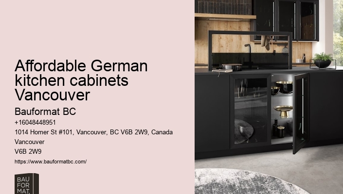 German kitchen design consultants Vancouver