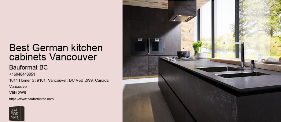 German kitchen cabinet design Vancouver