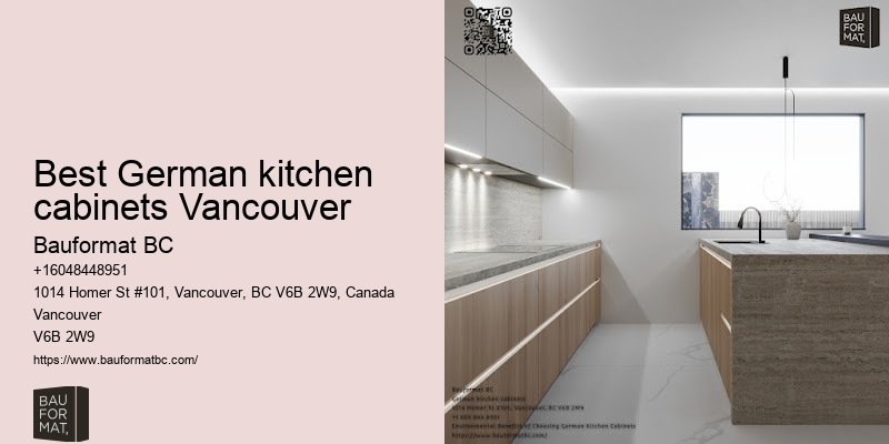 German cabinetry fitters Vancouver