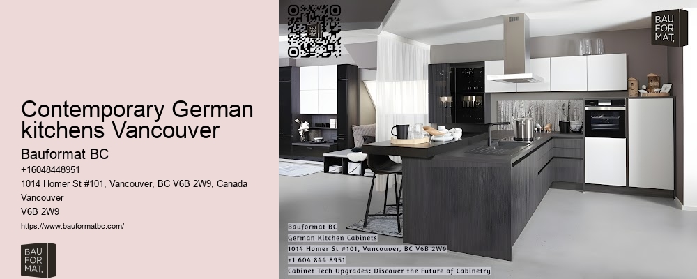 Innovative German kitchens Vancouver