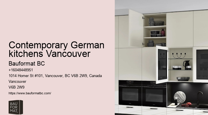 Customized German cabinetry solutions Vancouver