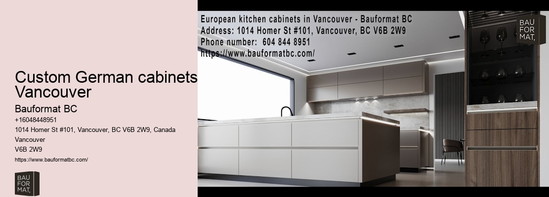 German kitchen management Vancouver