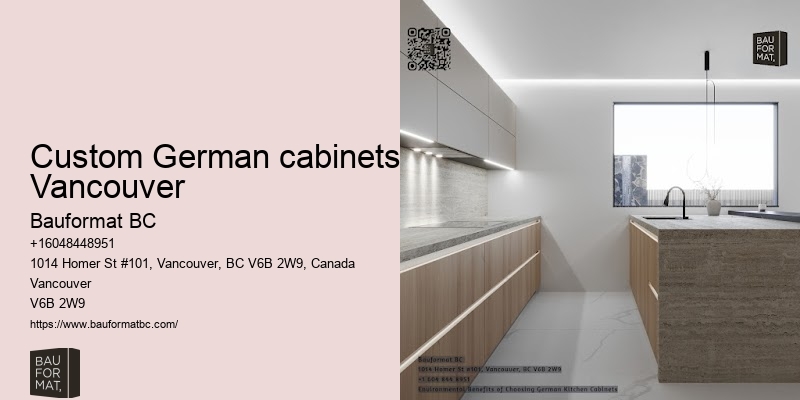 German kitchen project managers Vancouver