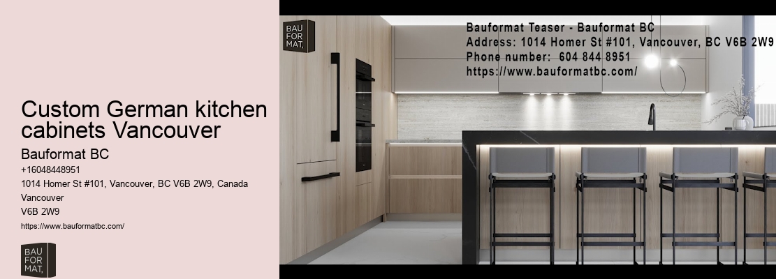 German kitchen standards Vancouver