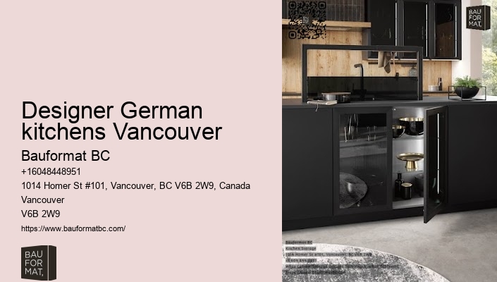 German kitchen cabinet boutique Vancouver
