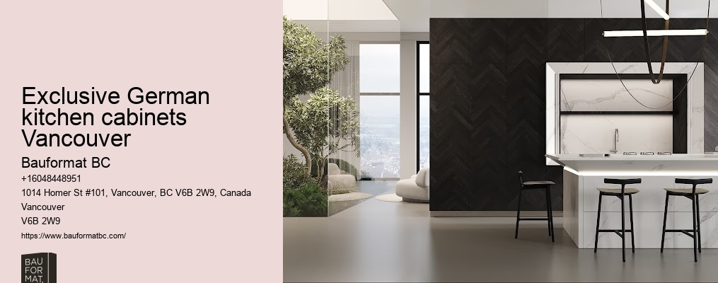 German kitchen layouts Vancouver
