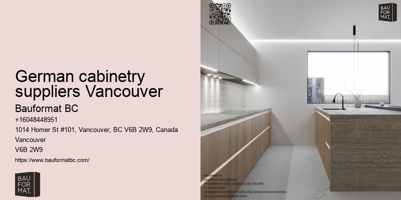 German kitchen cabinet trends Vancouver