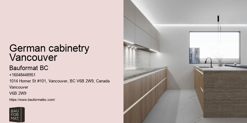 German kitchen cabinet inspiration Vancouver