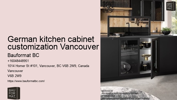 German kitchen cabinet solutions Vancouver