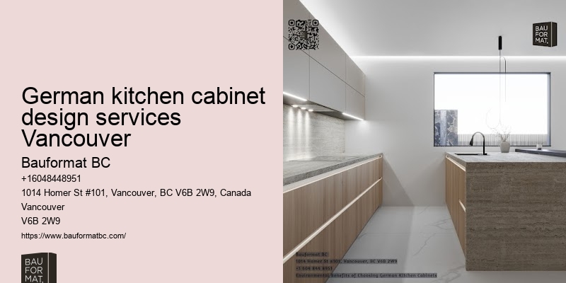 German kitchen cabinet manufacturers Vancouver