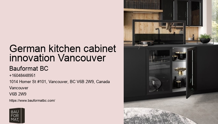German kitchen cabinet accessories Vancouver