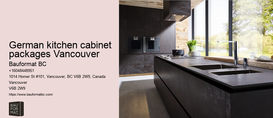 German cabinetry design Vancouver