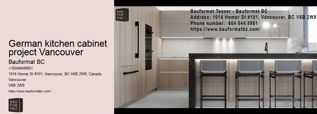 German cabinetry deals Vancouver