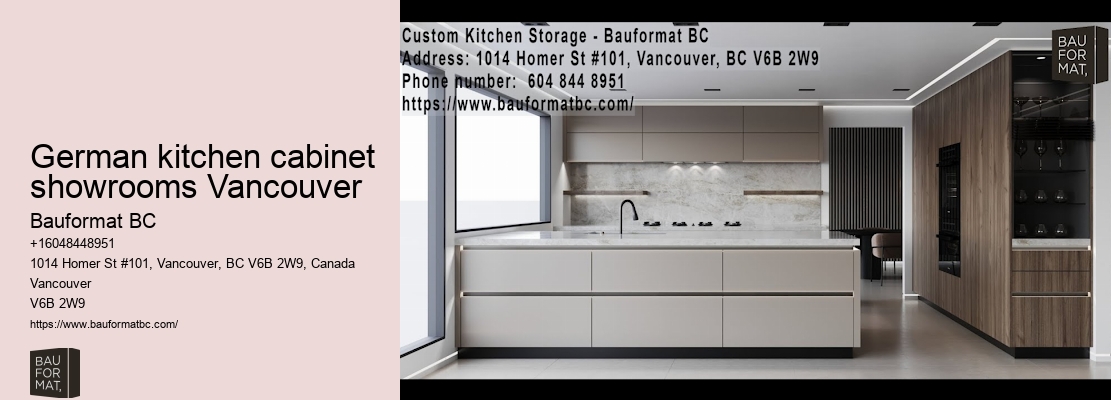 German kitchen refurbishments Vancouver