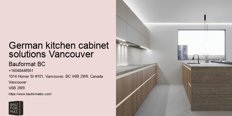 German kitchen remodelers Vancouver