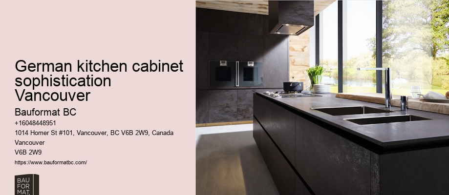 German kitchen setup Vancouver