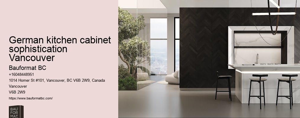 German kitchen cabinet materials Vancouver
