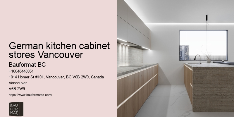 German cabinetry service providers Vancouver